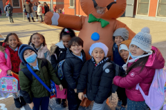 Over 80 students and their families of the Catholic Charities COMPASS at PS 106 in Brooklyn were treated to a merry and bright Christmas at our Winter Wonderland.