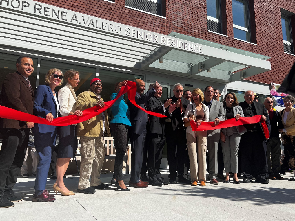 Ribbon cutting ceremony for the Bishop Rene A. Valero Senior Residence 2