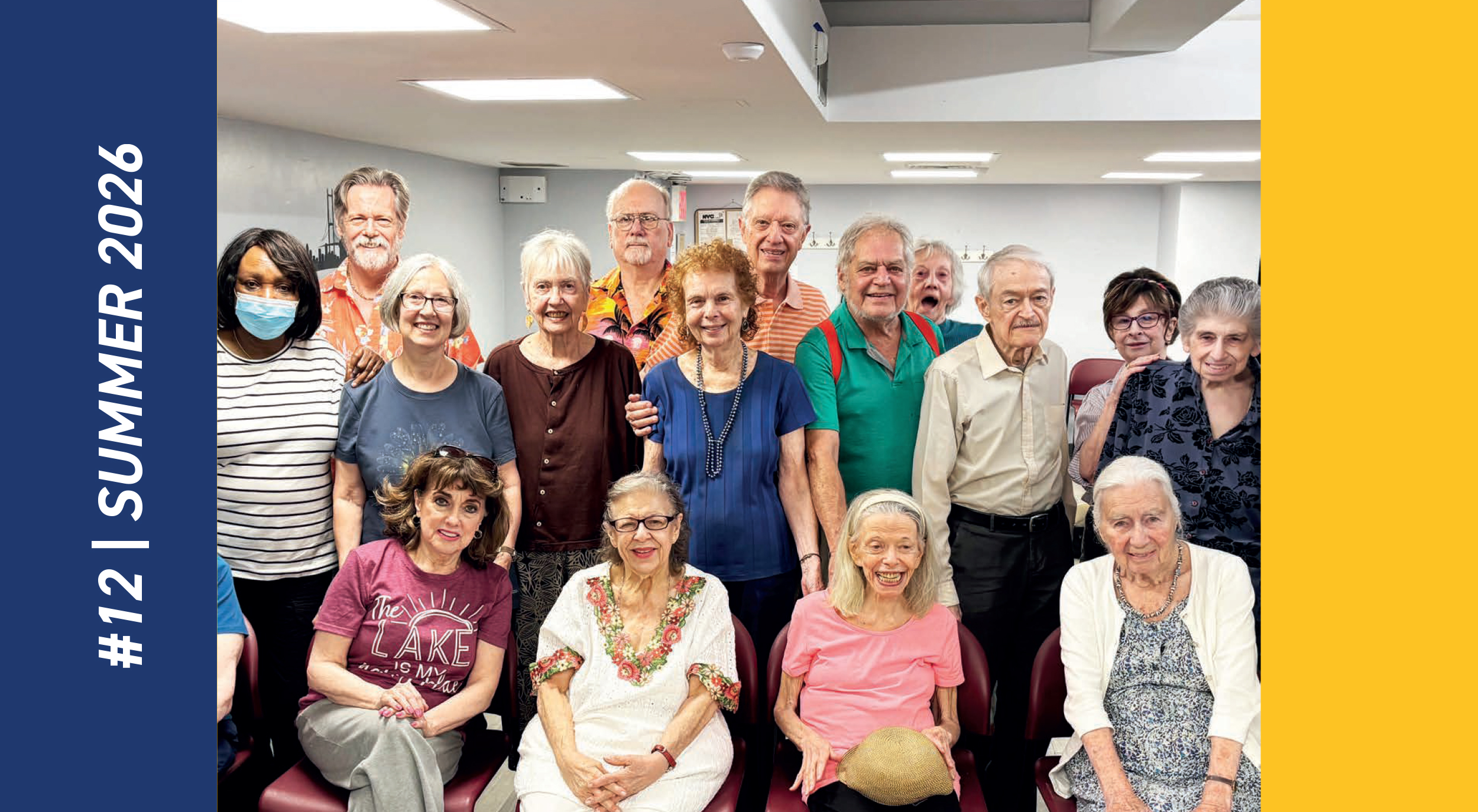 group of senior residents for the caritas now summer 2026 issue