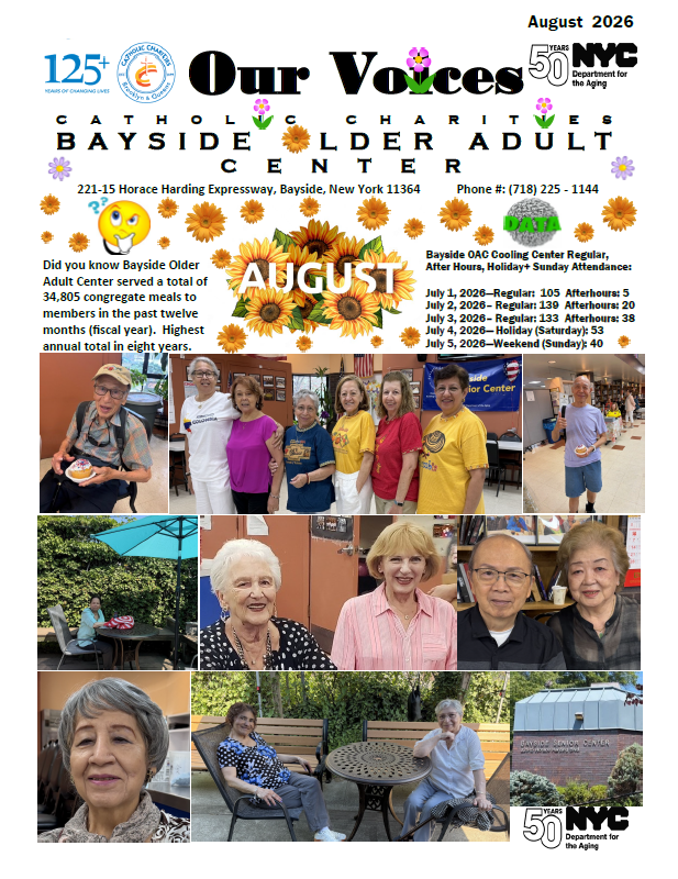Bayside Newsletter August 2026